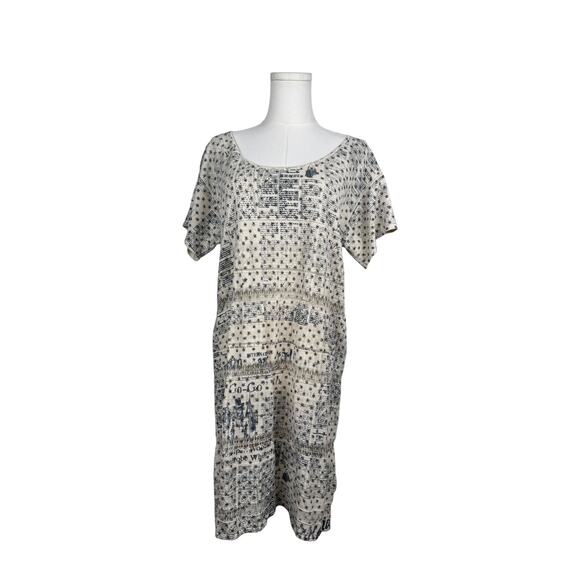 John Galliano Printed Shift Dress - Picture 1 of 7
